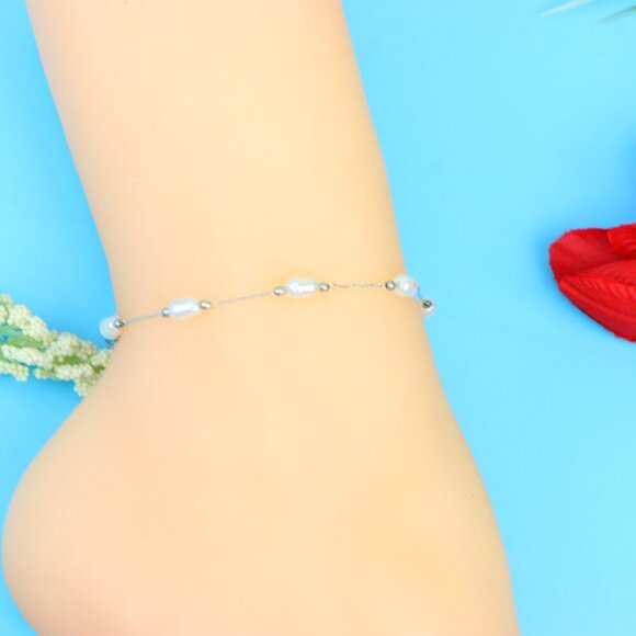 Elegant Handmade Anklet – Perfect for Women & Girls | Ideal Gift Option, DYC1292 - Picture 1 of 6